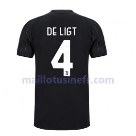 Maillot de Foot Juventus Matthijs de Ligt 4 Extérieur 2021-22